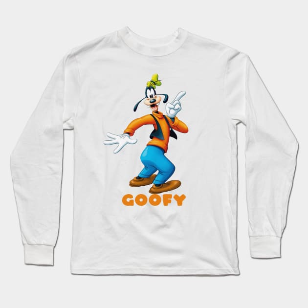 Goofy Long Sleeve T-Shirt by lazymost